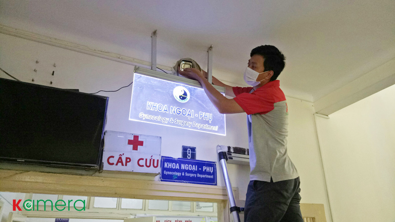 Dự Án Lắp Đặt Camera Quan Sát Bệnh Viện Y Học Cổ Truyền TPHCM