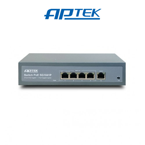 Switch APTEK SG1041P 4 Port PoE Switch APTEK SG1041P 4 Port PoE
