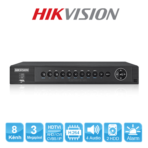 Đầu ghi hình HIKVISION DS-7608HUHI-F2/N Đầu ghi hình HIKVISION DS-7608HUHI-F2/N