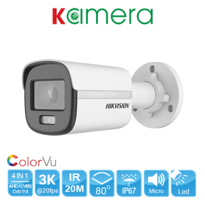 CAMERA HIKVISION DS-2CE10KF0T-FS