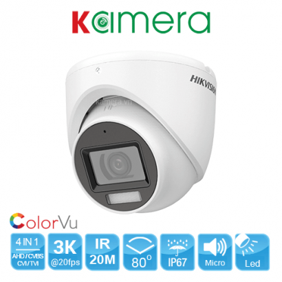 CAMERA HIKVISION DS-2CE70KF0T-MFS