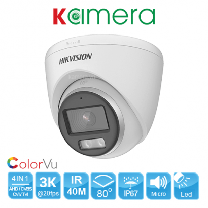 CAMERA HIKVISION DS-2CE72KF0T-FS