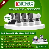 TRỌN BỘ 08 CAMERA IP HIKVISION 2.0MP