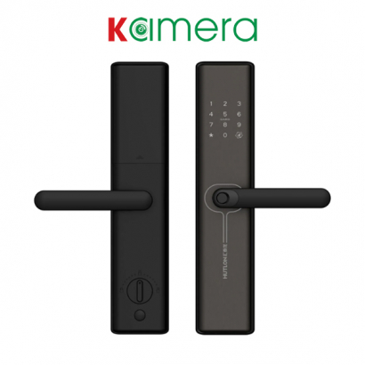 Khóa Cửa Điện Tử Hutlon A200 (Grey) - Thép - Cửa gỗ