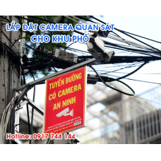 Lắp Đặt Camera Quan Sát Cho Khu Phố