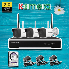 TRỌN BỘ 03 CAMERA WIFI HIKVISION