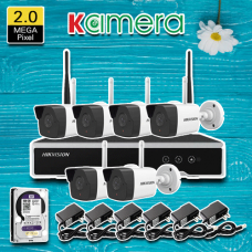 TRỌN BỘ 06 CAMERA WIFI HIKVISION